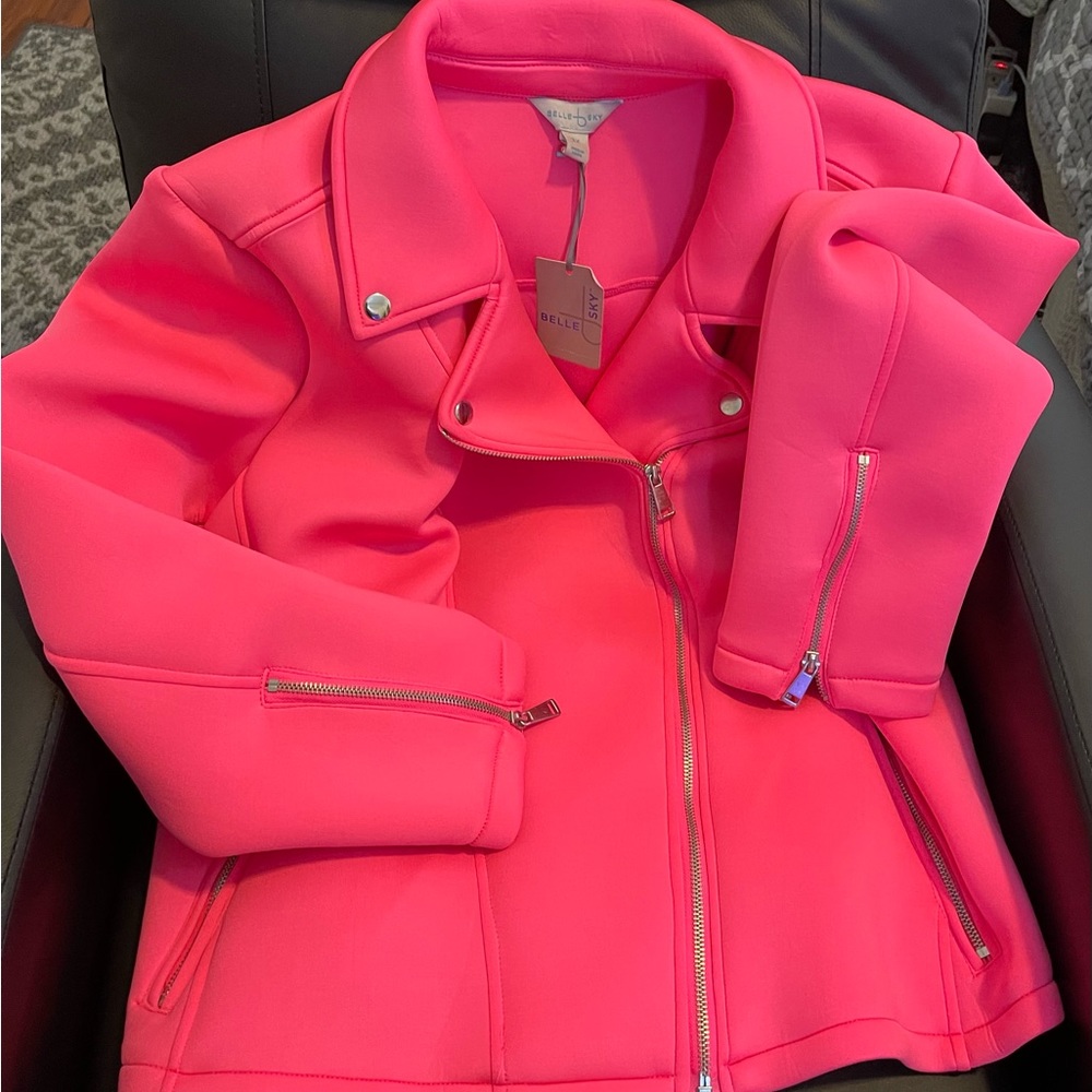 Nice Heavy Motorcycle Coat New with Tags